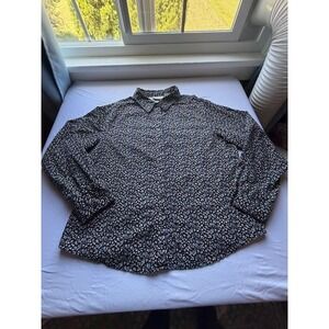 VTG Women's 100% cotton corduroy button-up shirt by Basic Editions - Size XL